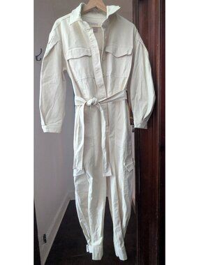 Banana Republic Andi Moleskin Flightsuit XS NWT